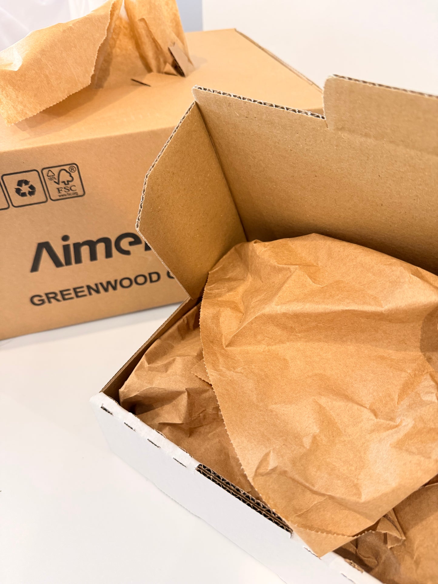 Greenwood Group Eco-friendly fill paper 380mm x 400M  Recyclable & biodegradable